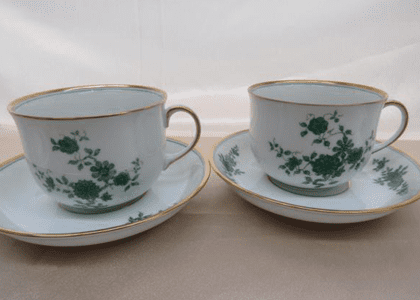 ペアカップソーサー