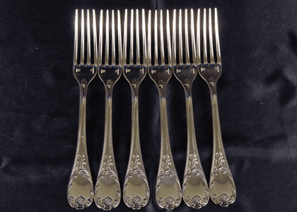 デザートフォーク6点セット