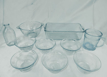 サファイヤブルー計10点セット