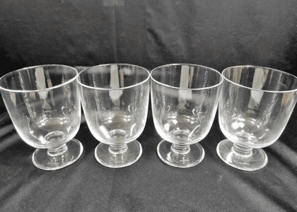 脚付きグラス4点セット