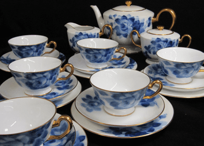 カップソーサー/ポット/クリーマー等計21点